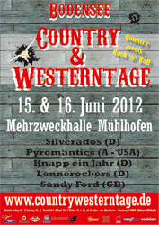 Plakat Countrywesterntage 2012